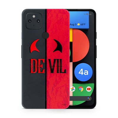 Pixel 4A 5G Devil 3D Skin WrapitSkin
