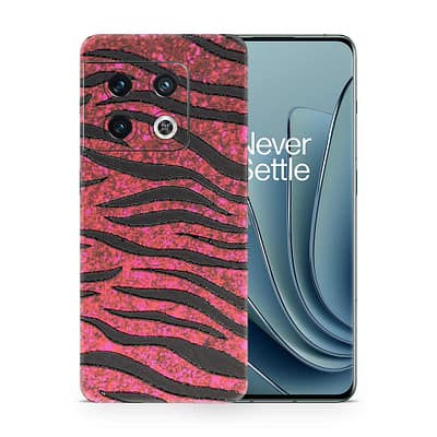 OnePlus 10 Pro Red Zebra 3D Skin WrapitSkin