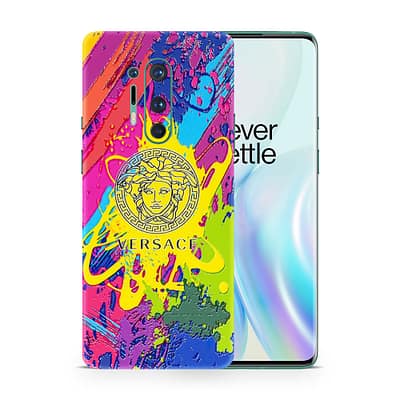 OnePlus 8 Pro Versace Colorful 3D Skin WrapitSkin