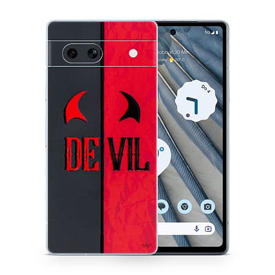 Pixel 7A Devil 3D Skin WrapitSkin
