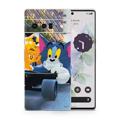 Pixel 6 Pro Tom And Jerry 3D Skin WrapitSkin