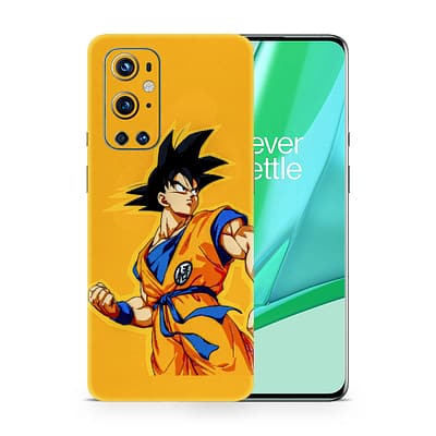 OnePlus 9 Pro Goku Yellow 3D Skin WrapitSkin
