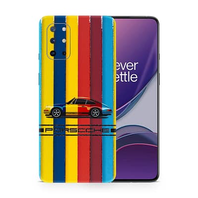 OnePlus 8T Porsche Multicolor 3D Skin WrapitSkin