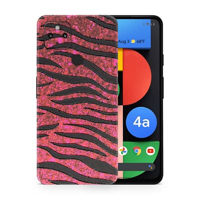 Pixel 4A 5G Red Zebra 3D Skin WrapitSkin