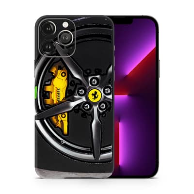 iPhone 13 Pro Max Ferrari Rim 3D Skin WrapitSkin