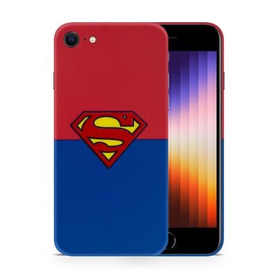 iPhone SE 2022 Superman 3D Skin WrapitSkin
