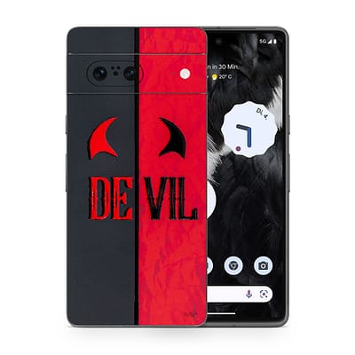 Pixel 7 Devil 3D Skin WrapitSkin