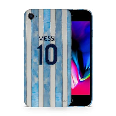 iPhone 8 Messi 3D Skin WrapitSkin