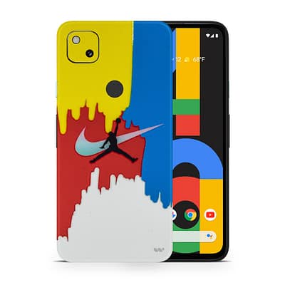 Pixel 4A Nike Jordan 3D Skin WrapitSkin