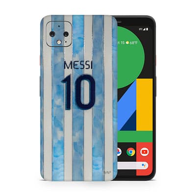 Pixel 4 XL Messi 3D Skin WrapitSkin