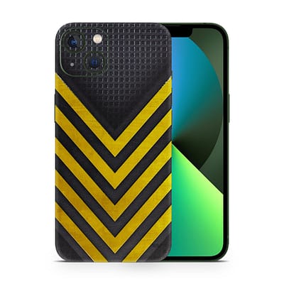 iPhone 13 Arrows Yellow 3D Skin WrapitSkin