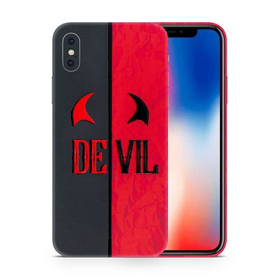 iPhone X Devil 3D Skin WrapitSkin