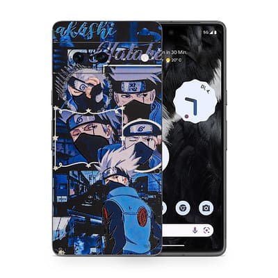 Pixel 7 Kakashi Hatake 3D Skin WrapitSkin
