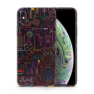 iPhone XS Inca Art 3D Skin WrapitSkin