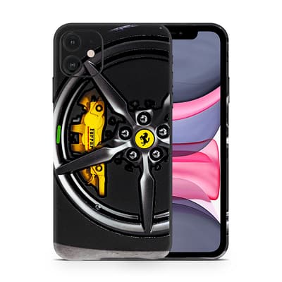 iPhone 11 Ferrari Rim 3D Skin WrapitSkin