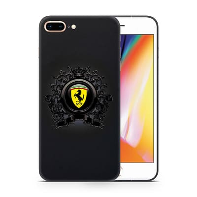 iPhone 8 Plus Ferrari 3D Skin WrapitSkin