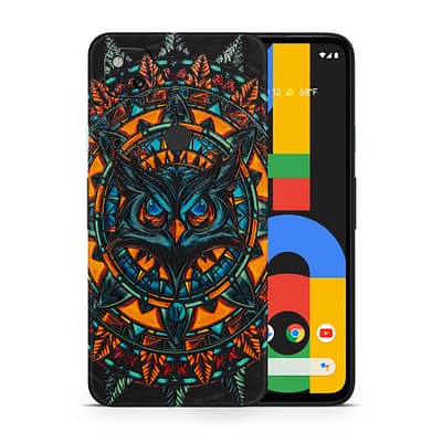 Pixel 4A Owl 3D Skin WrapitSkin