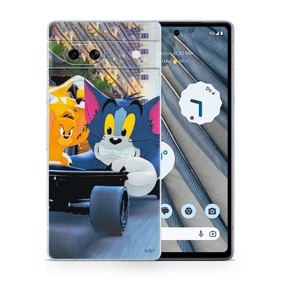 Pixel 7A Tom And Jerry 3D Skin WrapitSkin