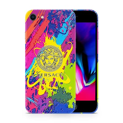 iPhone 8 Versace Colorful 3D Skin WrapitSkin