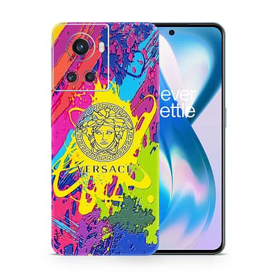 OnePlus 10R Versace Colorful 3D Skin WrapitSkin