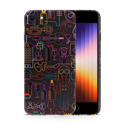 iPhone SE 2020 Inca Art 3D Skin WrapitSkin