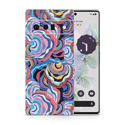 Pixel 6 Pro Abstract Multicolor 3D Skin WrapitSkin