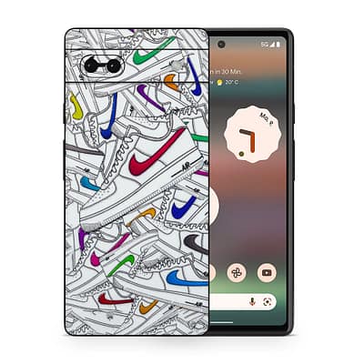 Pixel 6A Nike 3D Skin WrapitSkin