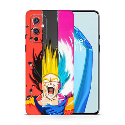 OnePlus 9 Angry Goku 3D Skin WrapitSkin
