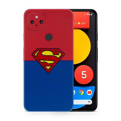 Pixel 5 Superman 3D Skin WrapitSkin