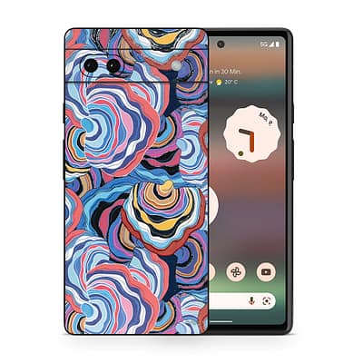 Pixel 6A Abstract Multicolor 3D Skin WrapitSkin