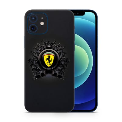 iPhone 12 Mini Ferrari 3D Skin WrapitSkin