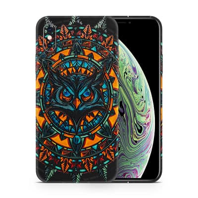 iPhone XS Owl 3D Skin WrapitSkin
