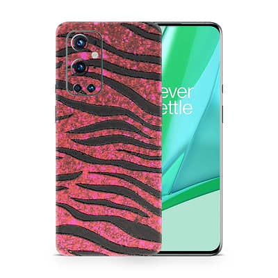 OnePlus 9 Pro Red Zebra 3D Skin WrapitSkin