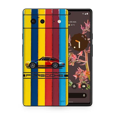 Pixel 6 Porsche Multicolor 3D Skin WrapitSkin