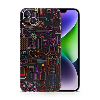 iPhone 14 Plus Inca Art 3D Skin WrapitSkin