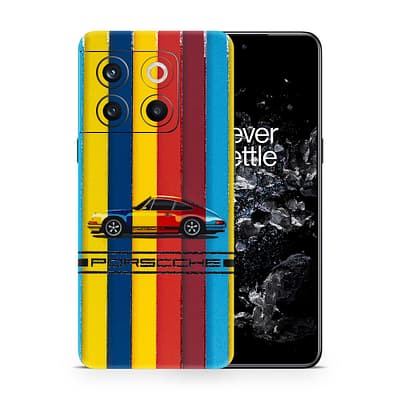 OnePlus 10T Porsche Multicolor 3D Skin WrapitSkin