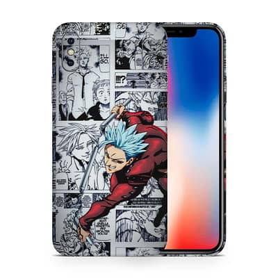 iPhone X Ban SDS 3D Skin WrapitSkin