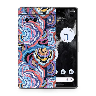 Pixel 7 Abstract Multicolor 3D Skin WrapitSkin