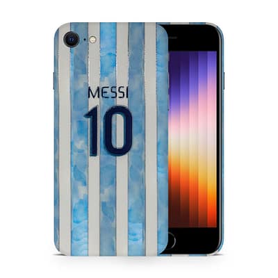 iPhone SE 2022 Messi 3D Skin WrapitSkin