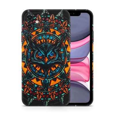 iPhone 11 Owl 3D Skin WrapitSkin