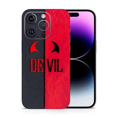 iPhone 14 Pro Devil 3D Skin WrapitSkin
