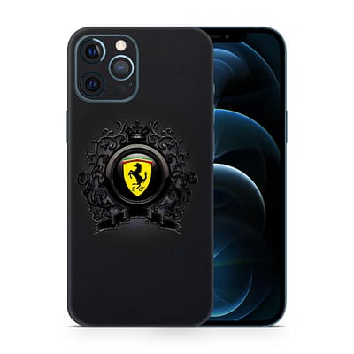 iPhone 12 Pro Max Ferrari 3D Skin WrapitSkin