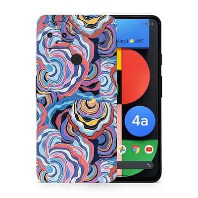 Pixel 4A 5G Abstract Multicolor 3D Skin WrapitSkin