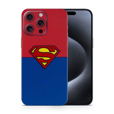 iPhone 15 Pro Max Superman 3D Skin WrapitSkin