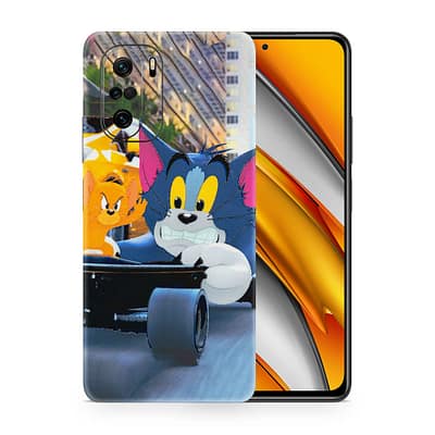 Poco F3 Tom And Jerry 3D Skin WrapitSkin