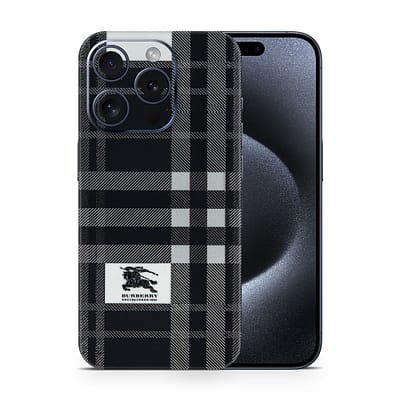 iPhone 15 Pro Burberry 3D Skin WrapitSkin