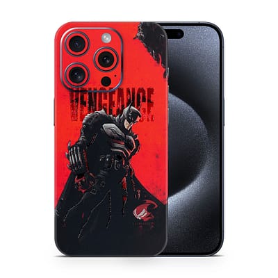 iPhone 15 Pro Batman’s Vengeancer 3D Skin WrapitSkin