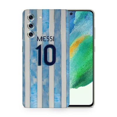 Galaxy S21 FE Messi 3D Skin WrapitSkin