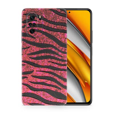 Poco F3 Red Zebra 3D Skin WrapitSkin