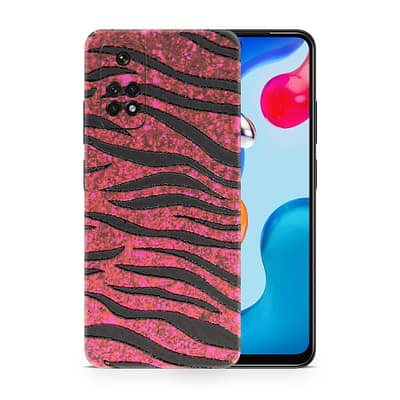 Redmi Note 11 Red Zebra 3D Skin WrapitSkin